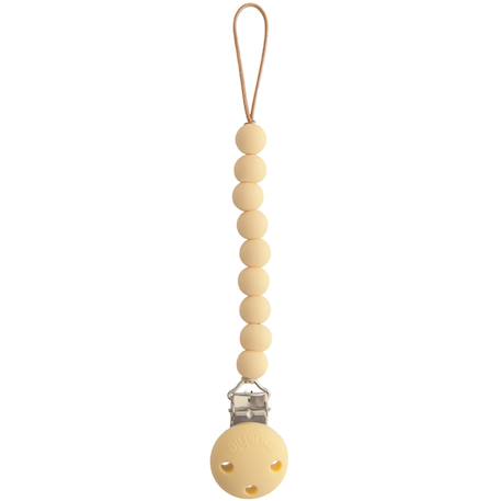 Attache sucette en silicone Beige foncé+Beige, écru+Bleu+Bois+Ecru+Jaune+Rose+Vert d'eau 17 - vertbaudet enfant 