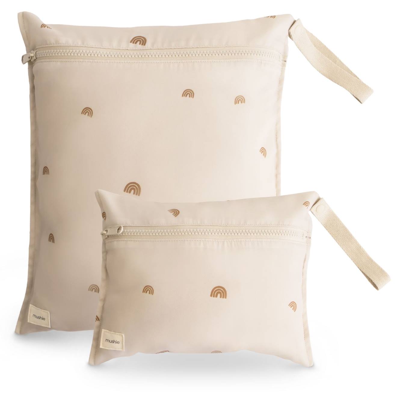 Lot De Sacs Imperméables Pour Bébé – Rangement Étanche Ecru, Orange (Mushie) - Couverture