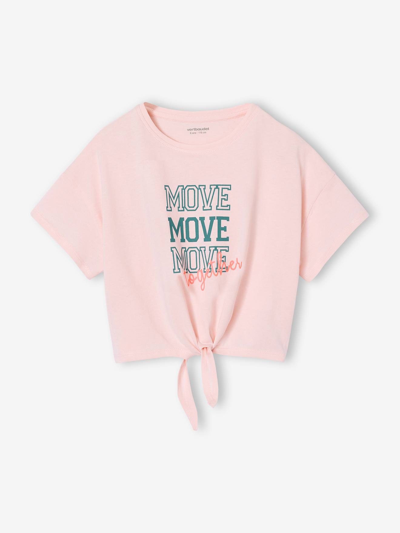 T-shirt manches courtes sport rose pâle