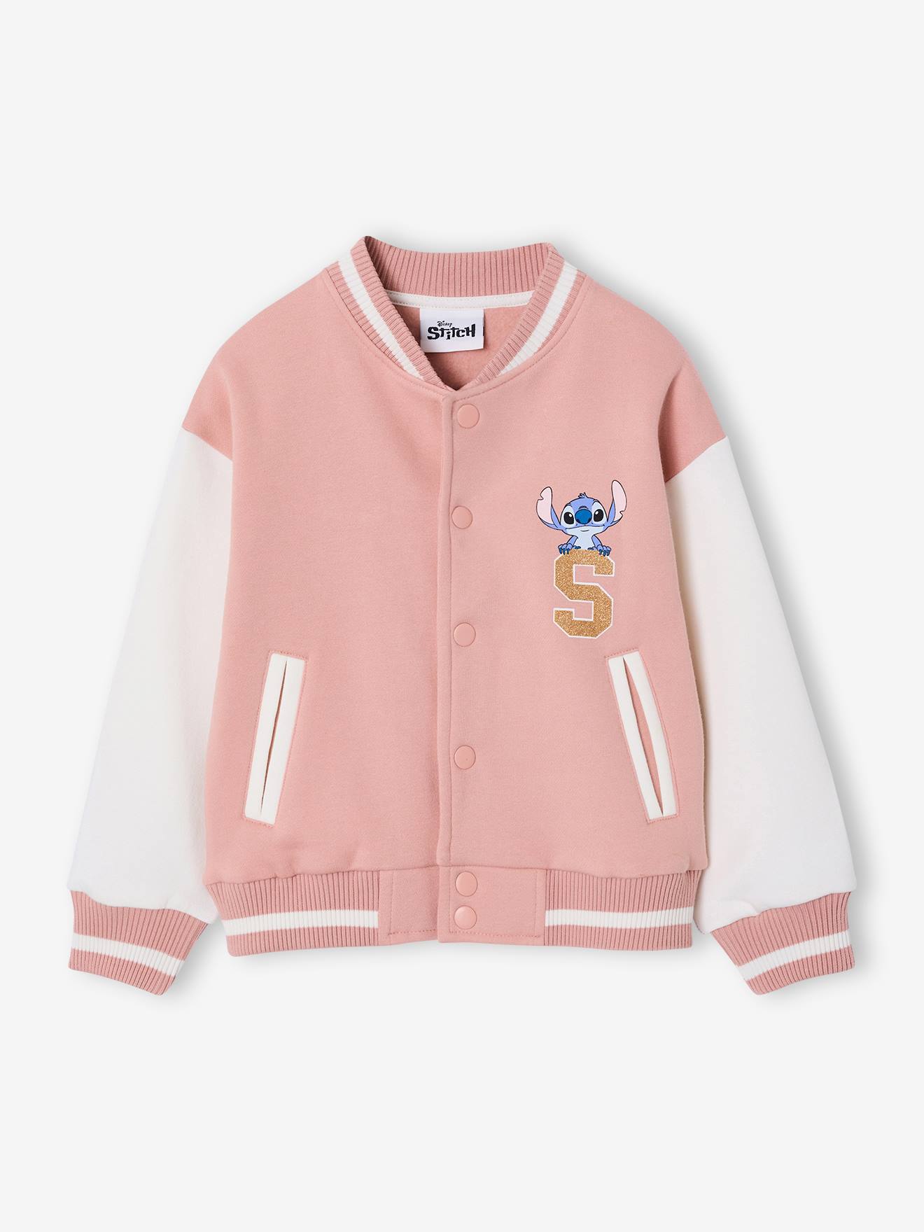 Bombers Lilo & Stitch rose poudré