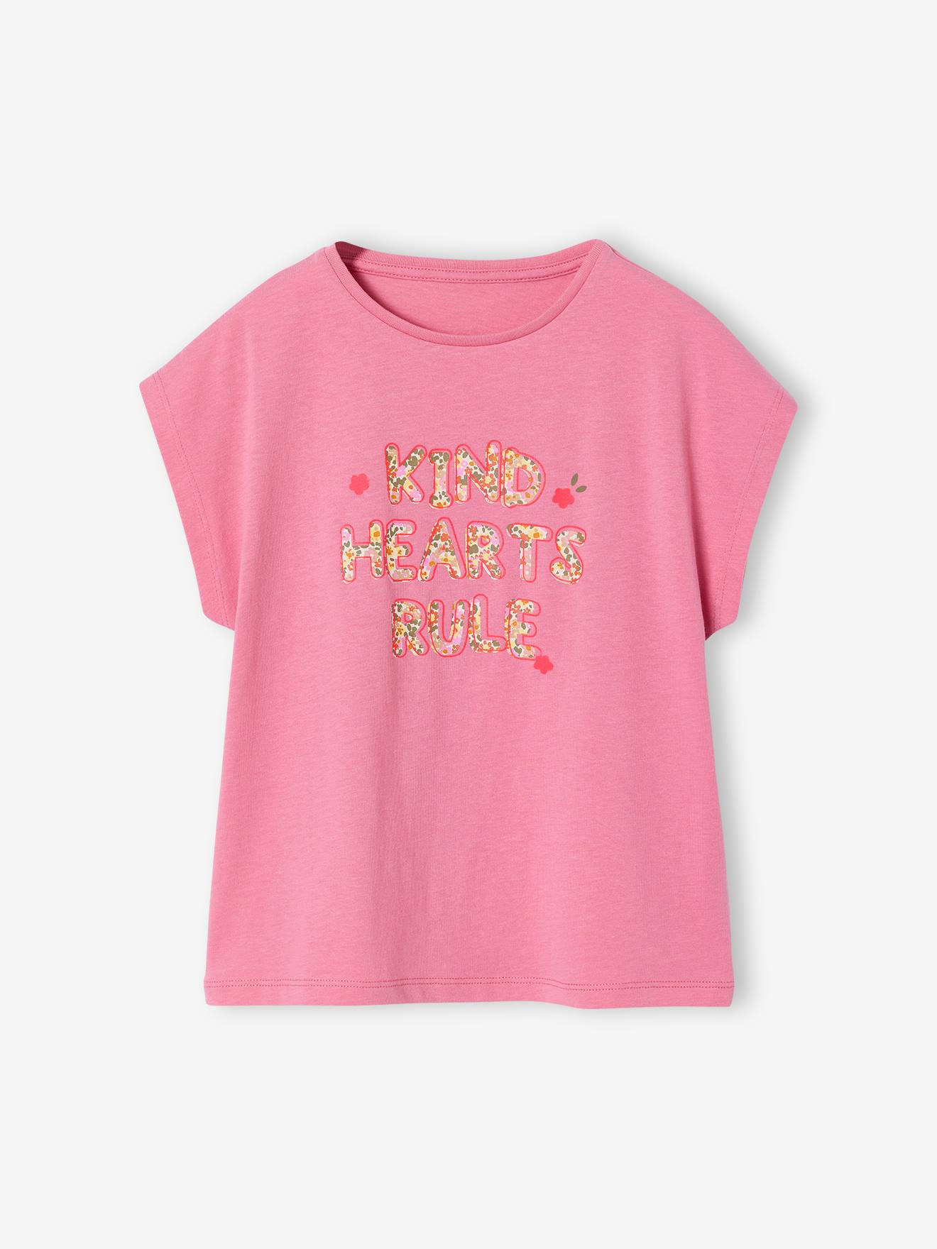 T-shirt manches courtes rose 4 €