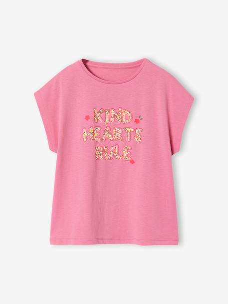 Fille-T-shirt manches courtes 