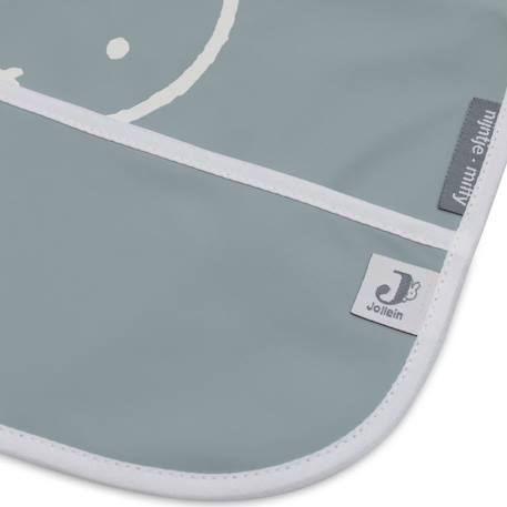 Bavoir à manches imperméable Beige, blanc+Blanc, marron clair+Blanc, rose, bleu+Bleu, blanc+Rose tendre+Vert, blanc 18 - vertbaudet enfant 