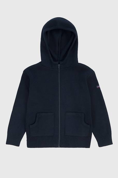 Gilet zippé en laine yann enfant  - vertbaudet enfant