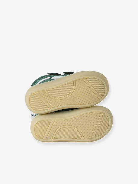 Chaussures premiers pas bébé velcro beige+bleu+bleu électrique+bleu jean+chocolat+lot beige+lot marron+lot vert+marron+ocre+vert+vert sauge 46 - vertbaudet enfant 