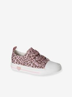 Chaussures-Baskets scratchées toile imprimée enfant collection maternelle