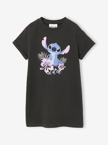 Fille-Robe-Robe manches courtes Lilo & Stitch