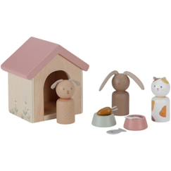 Jouet-Set d'animaux de compagnie pour maison de poupée