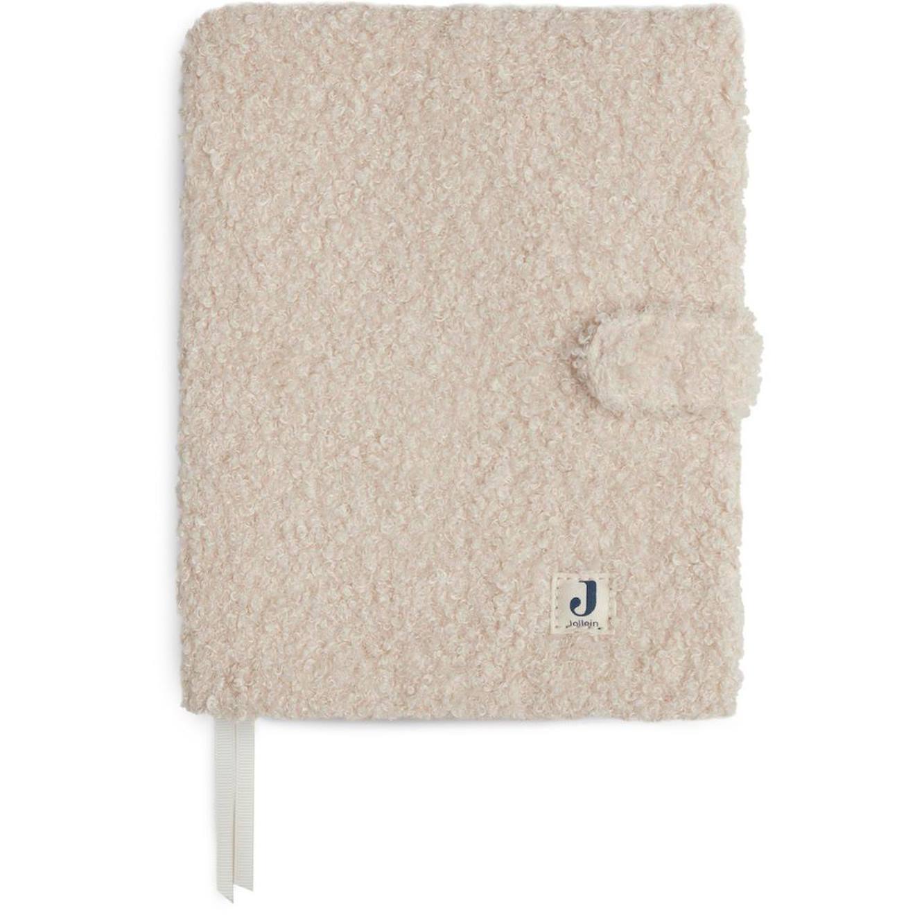Protège De Carnet De Santé Boucle Naturel Ecru (Jollein) - Couverture