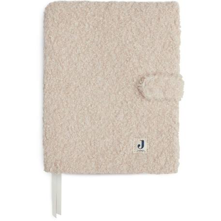 Jollein - Protège De Carnet De Santé Boucle Naturel Ecru