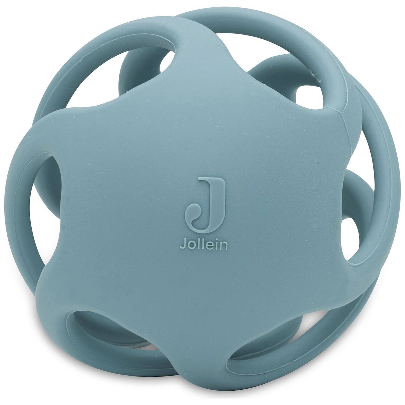 Anneau De Dentition Balle En Silicone Bleu