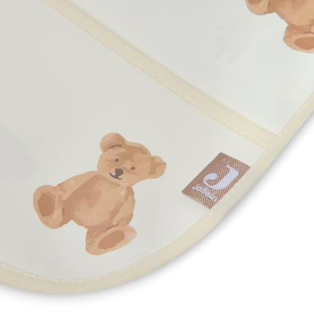 Bavoir à manches imperméable Beige, blanc+Blanc, marron clair+Blanc, rose, bleu+Bleu, blanc+Rose tendre+Vert, blanc 9 - vertbaudet enfant 