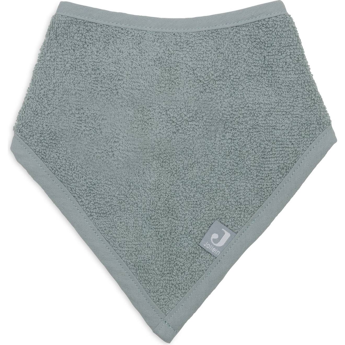Lots De 2 Bavoirs Bandana En Coton Bleu (Jollein) - Image 1