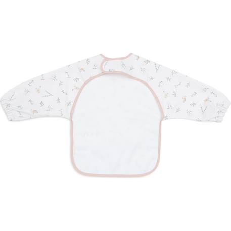 Bavoir à manches imperméable Beige, blanc+Blanc, marron clair+Blanc, rose, bleu+Bleu, blanc+Rose tendre+Vert, blanc 12 - vertbaudet enfant 