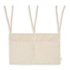 Chambre et rangement-Rangement-Vide-poches à suspendre velours côtelé nougat