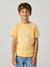 T-shirt garçon imprimé blanc chiné+bleu moyen+menthe+ocre+olive+terracotta+vert d'eau 10 - vertbaudet enfant 