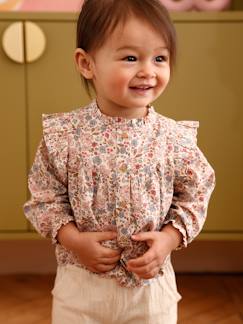 Bébé-Chemise, blouse-Blouse à volants bébé