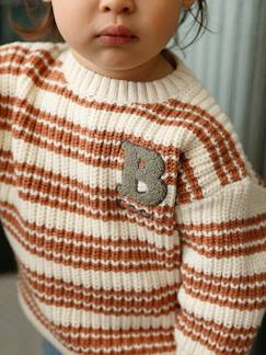 Pull bébé garçon rayé coton  - vertbaudet enfant