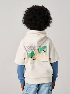 Sweat garçon double manche  - vertbaudet enfant