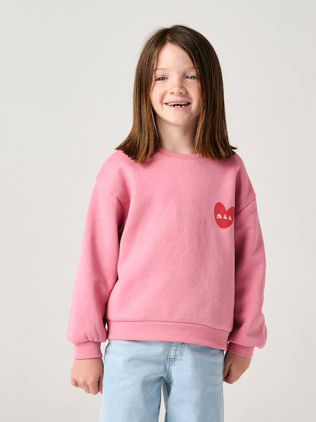 Fille-Sweat fille motif imprimé 