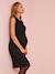 Robe de grossesse en maille côtelée GRIS CHINE CLAIR - BROS BC 03+noir 9 - vertbaudet enfant 