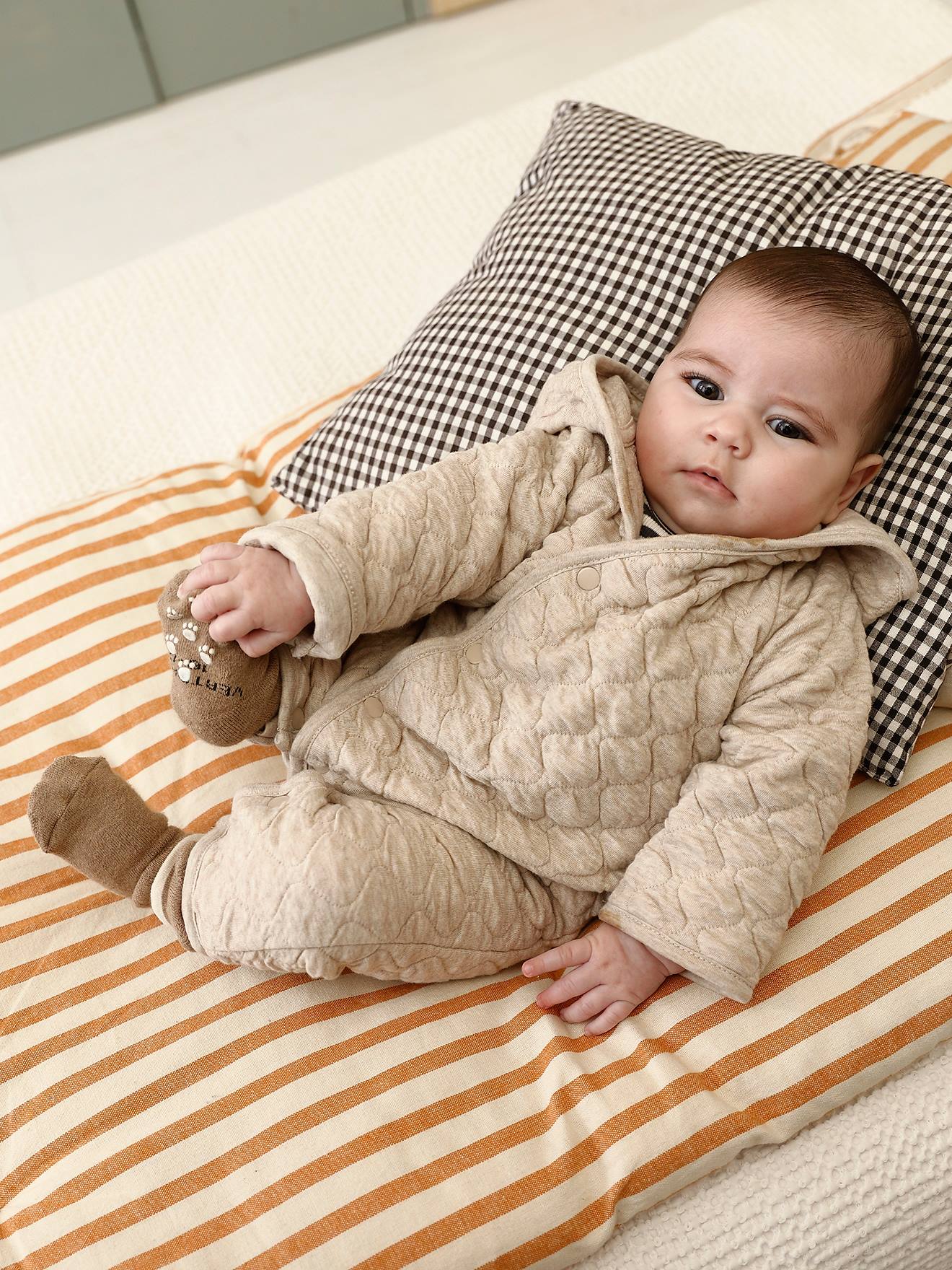 Combipilote bb en jersey beige chin 21 €