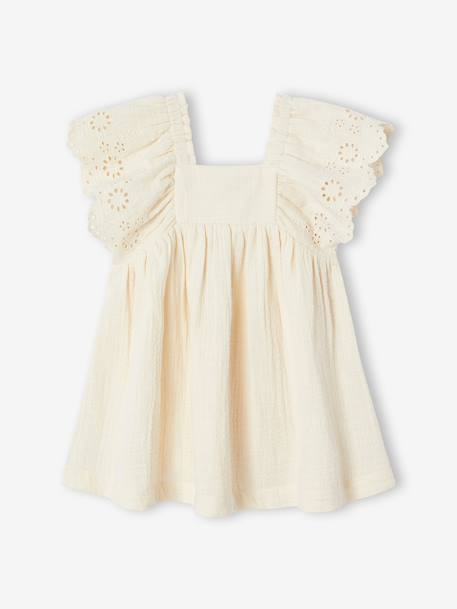 Bébé-Robe bébé en gaze de coton 