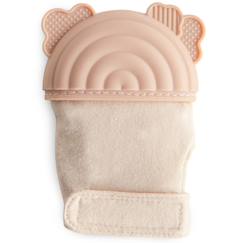 Puériculture-Mitaine de dentition blush