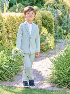 Ensemble céremonie chemise col Mao, veste et pantalon garçon  - vertbaudet enfant