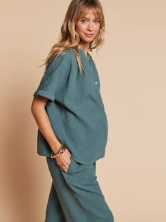 Vêtements de grossesse-Pantalon-Ensemble 2 pièces grossesse et allaitement
