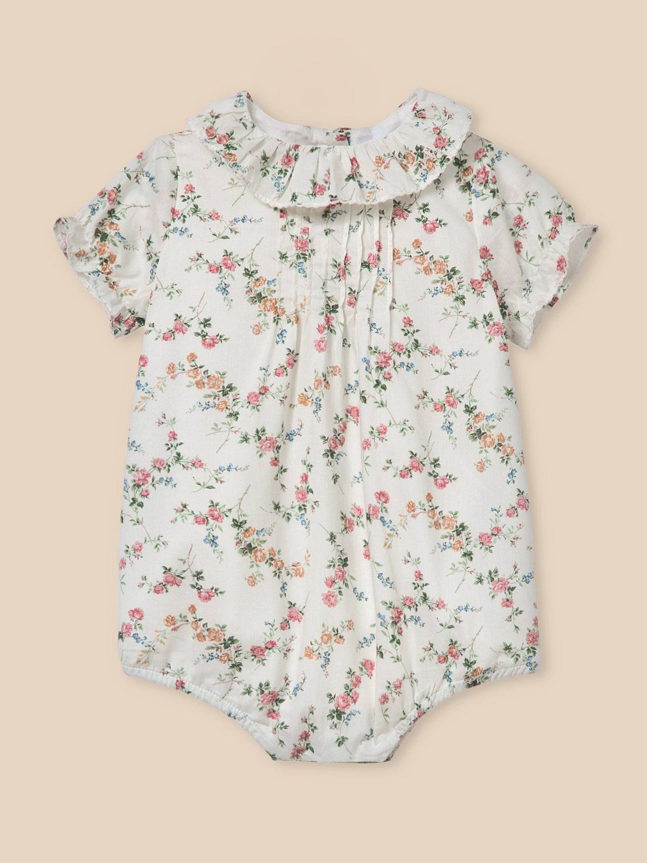 Barboteuse Bébé En Tissu Liberty Liberty Elizabeth