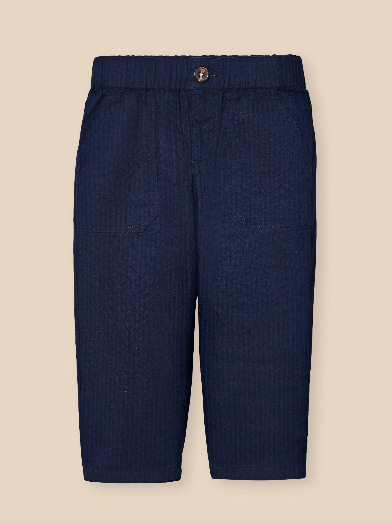 Pantalon Tissu Faonn Bb Marine Clair 22 €