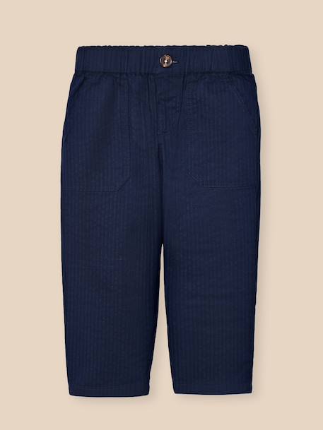 Bébé-Pantalon tissu façonné bébé