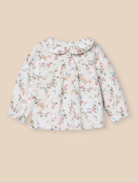 Bébé-Chemisier guimpe en tissu liberty bébé