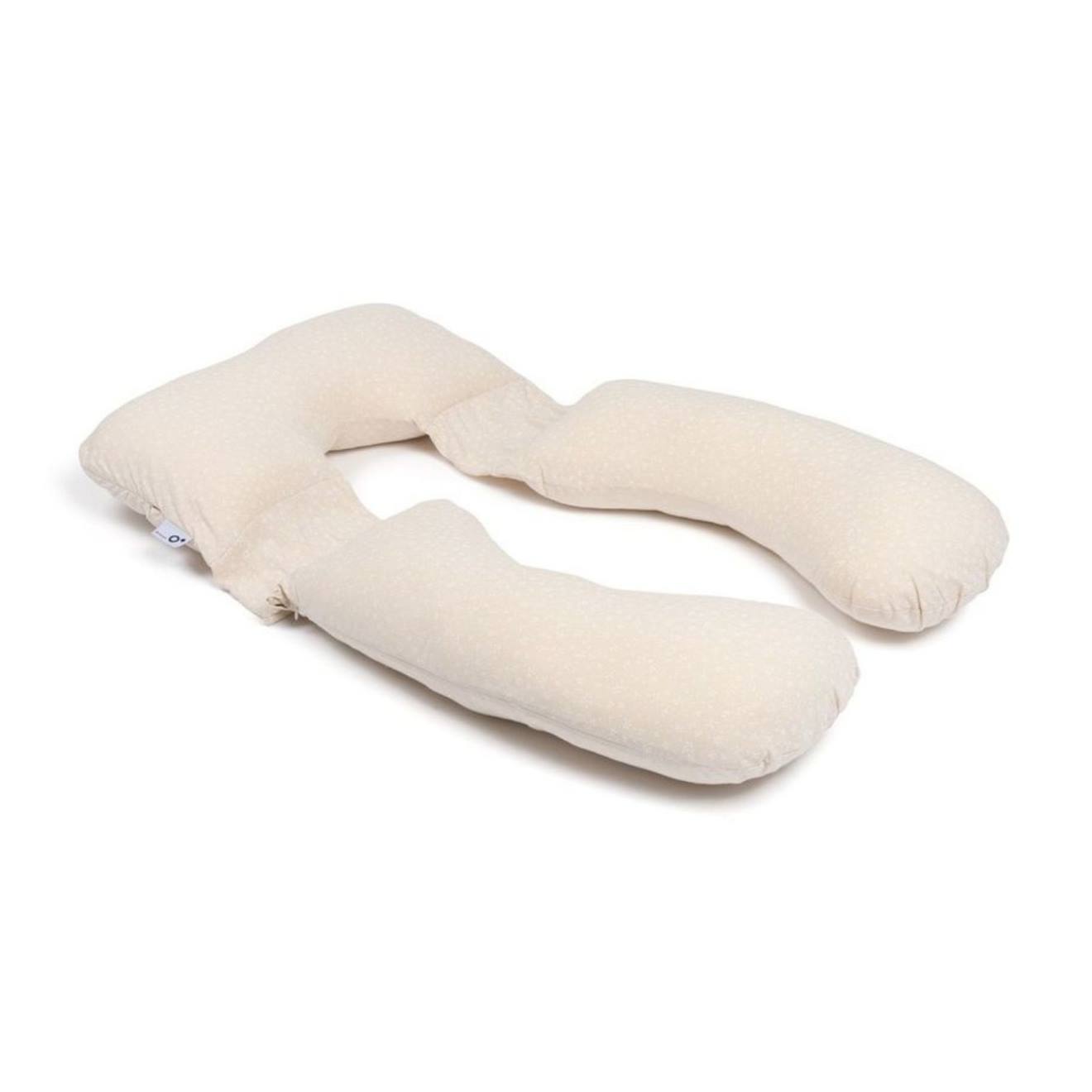 Coussin De Grossesse Et Allaitement Maxxy Mini Flower Sand (Doomoo) - Couverture