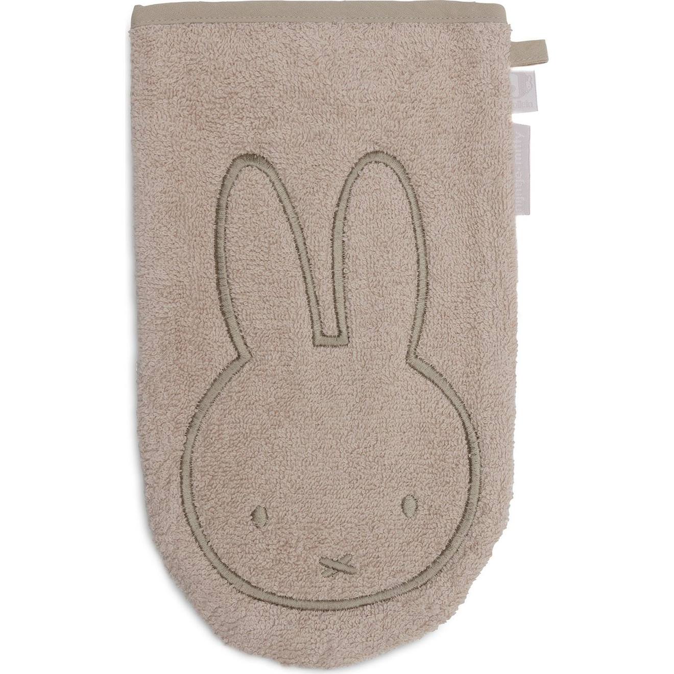 Gant De Toilette En Éponge Beige