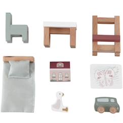 Jouet-Set 7 pièces pour chambre - maison de poupées