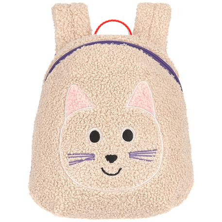 Sac à dos Tiny Team Chien Beige+Marron 1 - vertbaudet enfant 