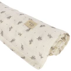 Puériculture-Matelas, accessoires de lange-Lange-Lange 120x120 - 100% coton