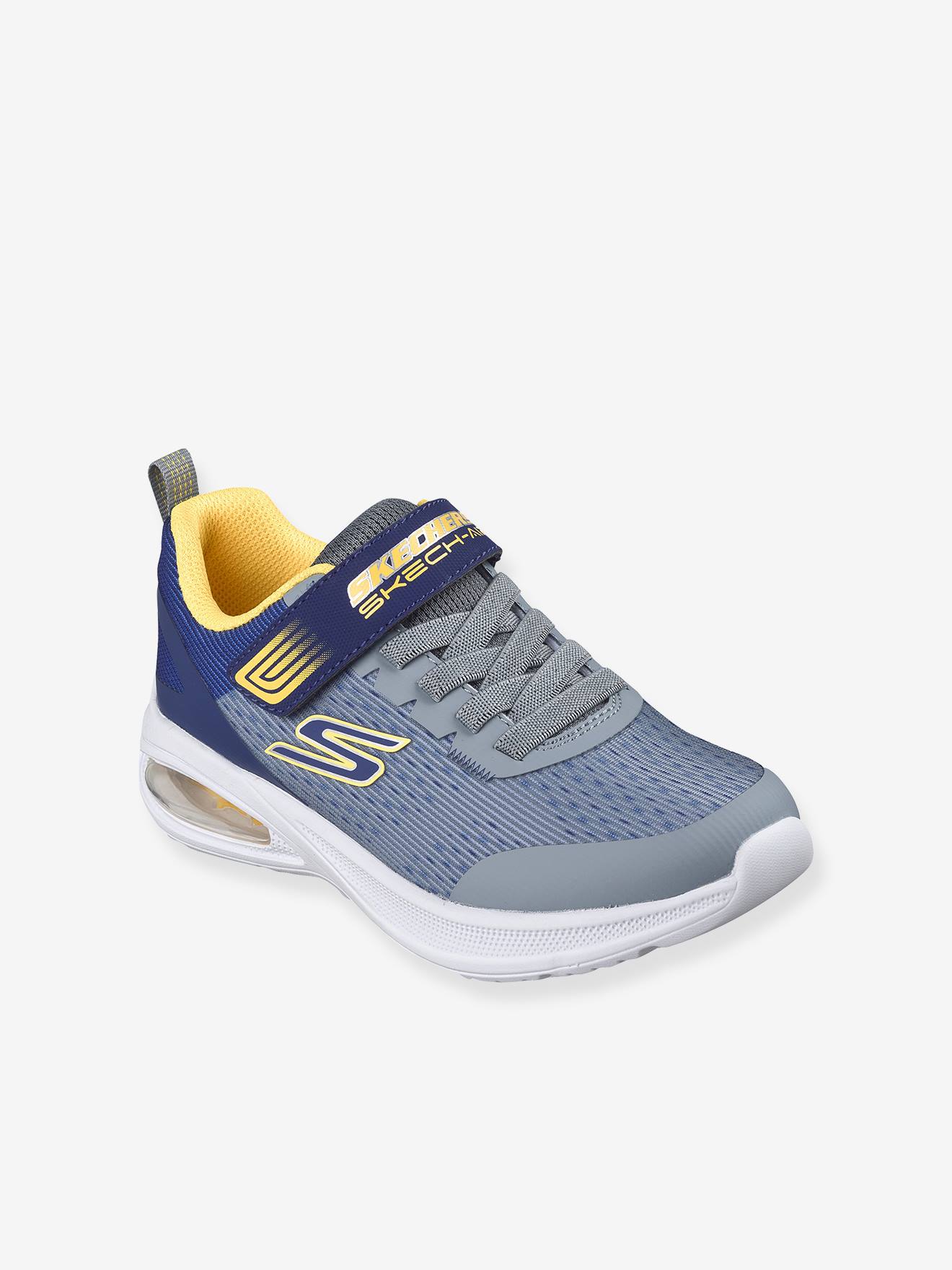 Baskets Microspec Max Advance Sq bleu clair