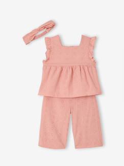 Ensemble bébé fille broderie anglaise  - vertbaudet enfant