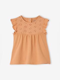 T-shirt manches courtes bébé fille brodé  - vertbaudet enfant