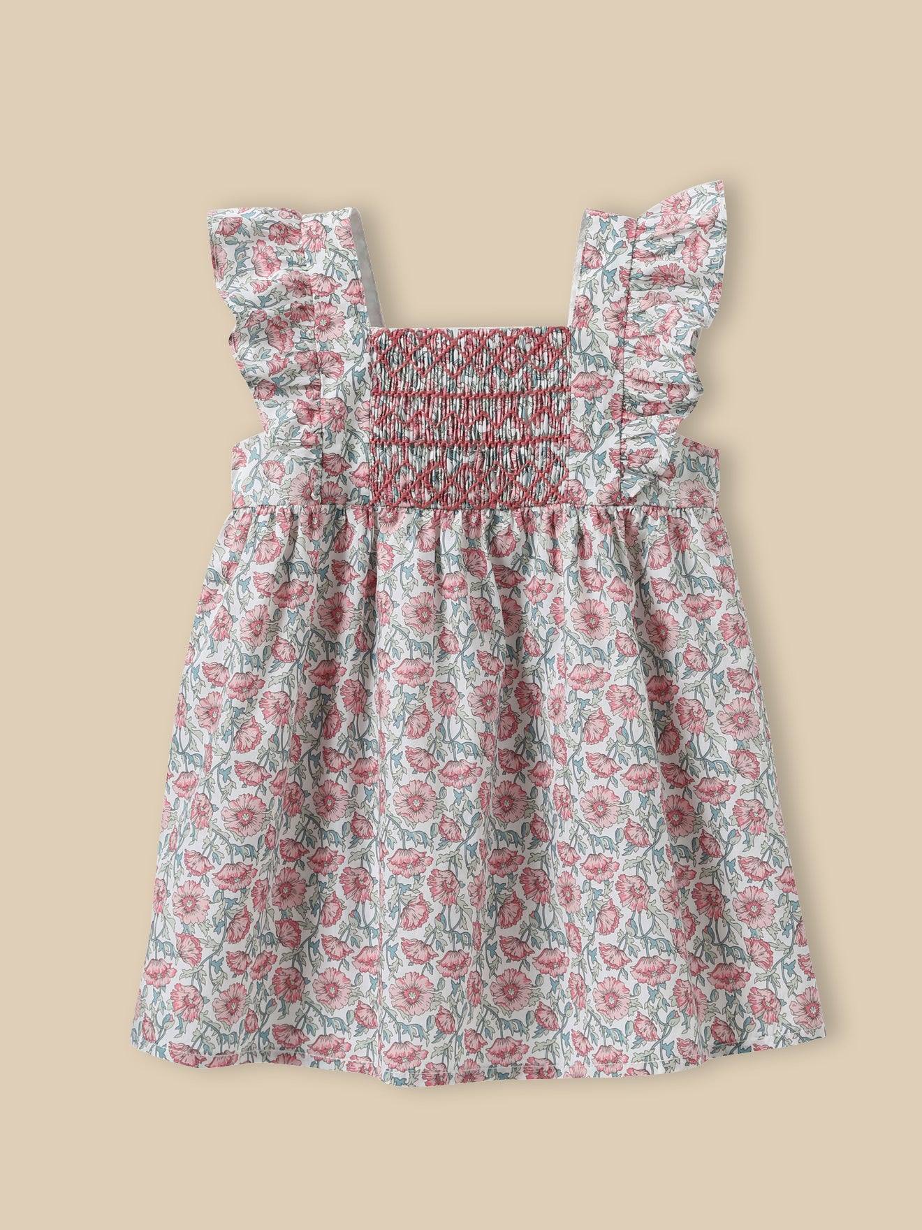 Robe en tissu liberty victoire - collection fêtes et mariages liberty astell reece