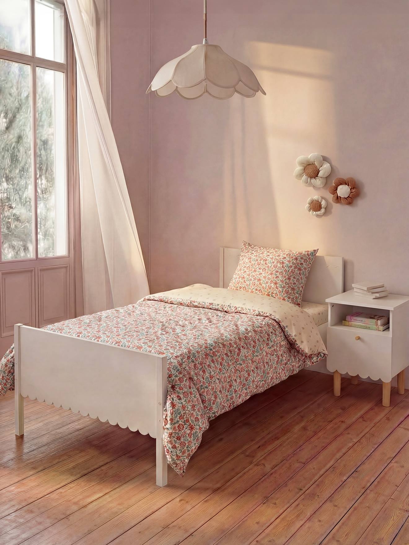 Lit enfant FESTON 90x200cm blanc