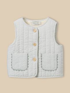 Bébé-Manteau, combipilote, nid d'ange-Manteau-Gilet sans manche réversible bébé