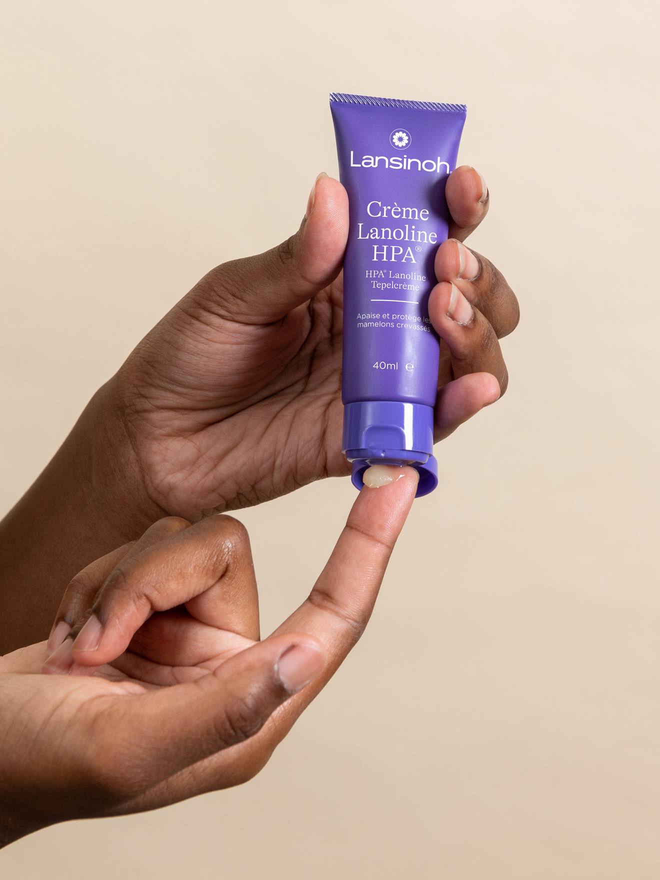 Crème de Soins 100% Lanoline 40 ml blanc (Lansinoh) - Image 1