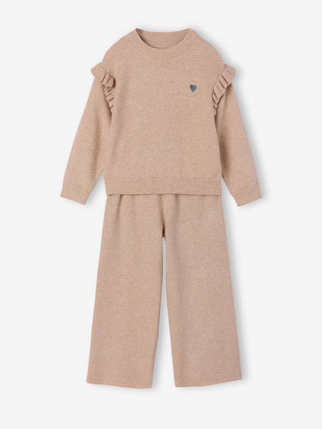 Fille-Ensemble pantalon large fille