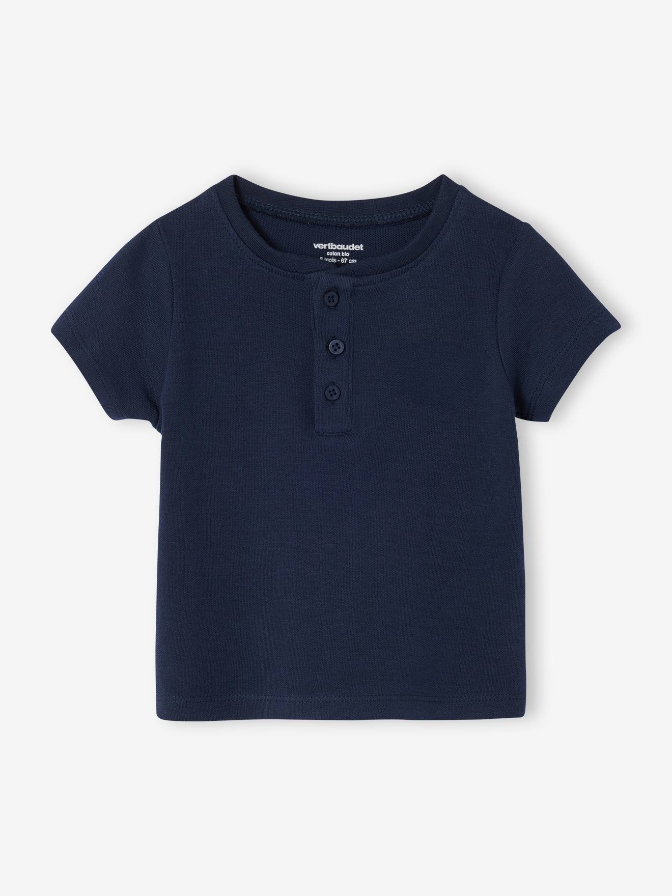 Polo manches courtes personnalisable marine