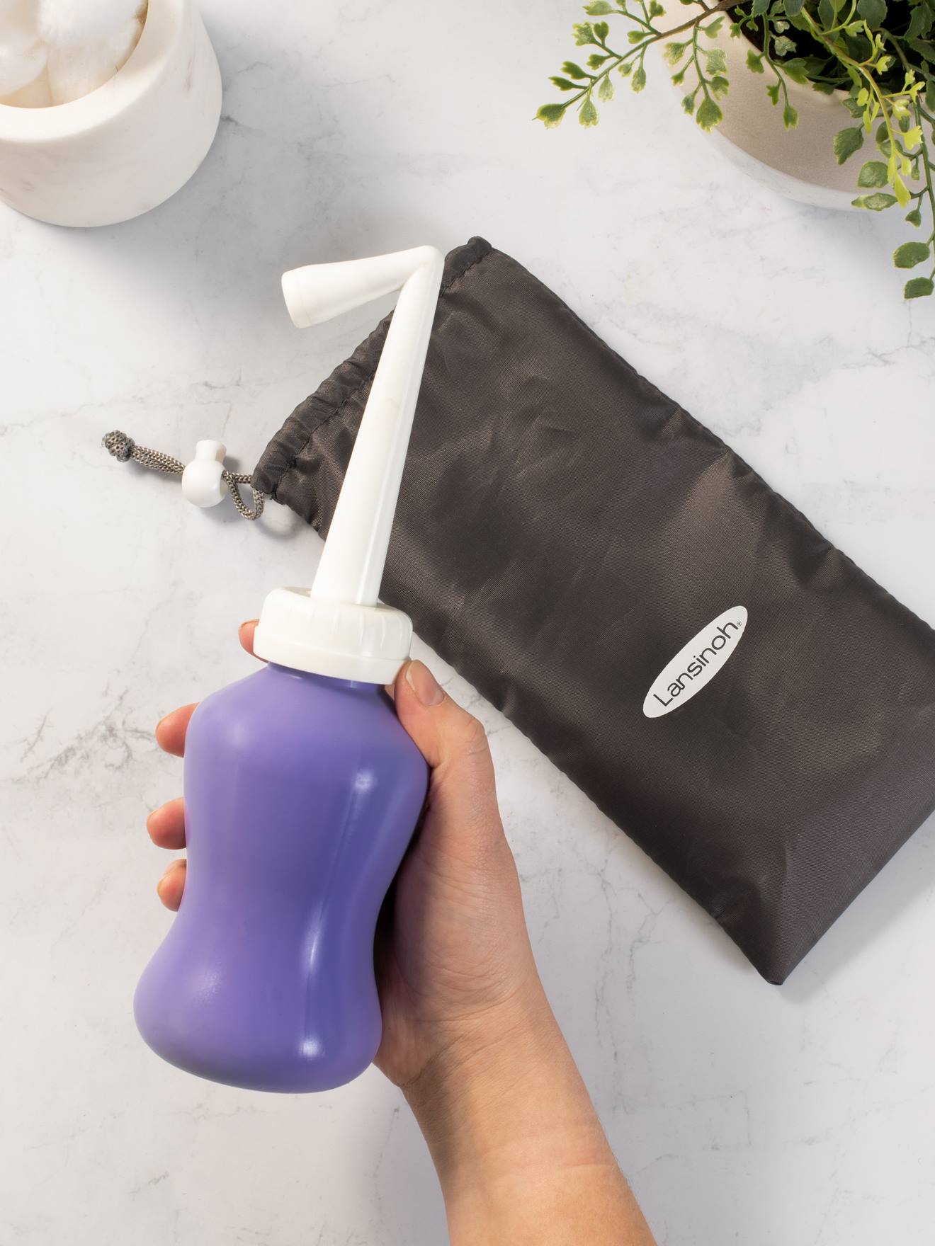 Douche intime périnée blanc (Lansinoh) - Image 1