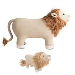 -Lot 2 peluches lions coton